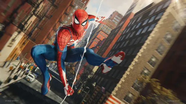 Marvel's Spider-Man Remastered: swinging between Manhattan buildings
