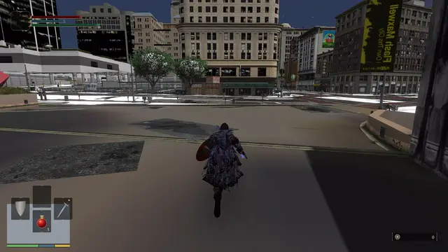 Legion Square: GTA V world × Souls-like × knight